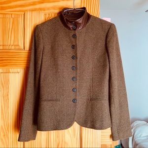 New Ralph Lauren wool+ genuine leader blazer